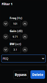 filter adjustment tools.